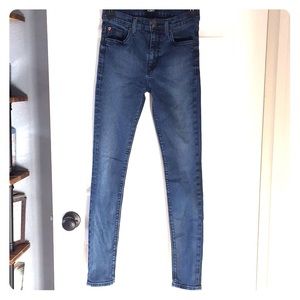 HUDSON Barbara High Waist Super Skinny Jeans sz 26